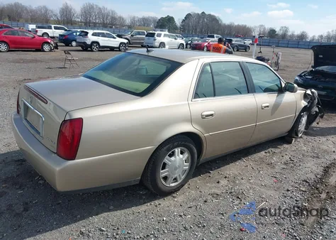 2005 Cadillac Deville Livery z USA, uszkodzony, nr VIN 1G6KD54Y25U204554